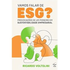 VAMOS FALAR DE ESG?