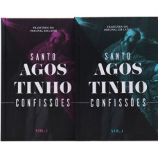 BOX 2 LIVROS - CONFISSÕES DE SANTO AGOSTINHO