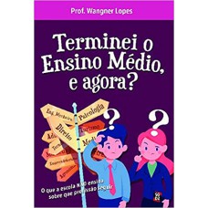 TERMINEI O ENSINO MÉDIO, E AGORA?