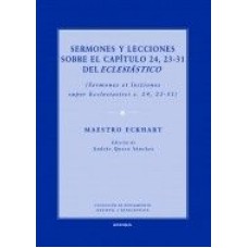 SERMONES Y LECCIONES SOBRE EL CAPITULO 24 23-31 DEL ECLESIASTICO