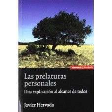 PRELATURAS PERSONALES UNA EXPLICACION AL ALCANCE DE TODOS, LAS - 1°