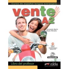 VENTE A2 - LIBRO DEL PROFESSOR + CD AUDIO