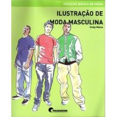 Ilustração de moda masculina