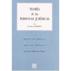 TEORÍA DE LAS PERSONAS JURÍDICAS