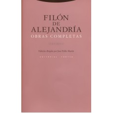 OBRAS COMPLETAS FILON DE ALEJANDRIA VOL.V