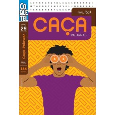 CAÇA PALAVRAS - LIVRO 29 - NÍVEL FÁCIL