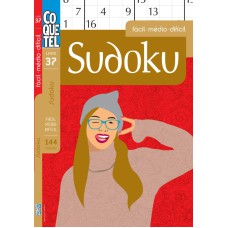 SUDOKU - NÍVEL FÁCIL, MÉDIO E DIFÍCIL - LIVRO 37