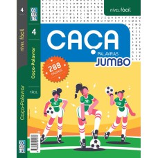 CAÇA PALAVRAS JUMBO - NÍVEL FÁCIL - LIVRO 4