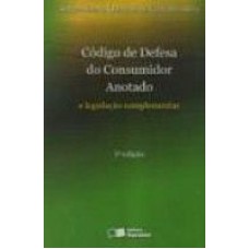 CODIGO DE DEFESA DO CONSUMIDOR ANOTADO E LEGISLACAO COMPLEMENTAR - 5ª