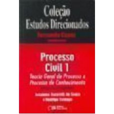 PROCESSO CIVIL 1 - PERGUNTAS E RESPOSTAS - COL. ESTUDOS DIRECIONADOS - 1