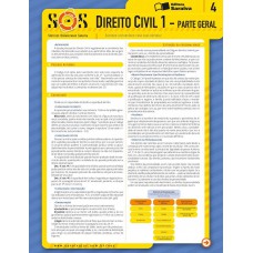 SOS DIREITO CIVIL 1: PARTE GERAL - 2ª EDIÇÃO DE 2012