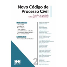 NOVO CÓDIGO DE PROCESSO CIVIL: IMPACTOS NA LEGISLAÇÃO EXTRAVAGANTE E INTERDISCIPLINAR - VOLUME 2 - 1ª EDIÇÃO DE 2015