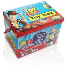 TOY BOX - (BOX COM 5 LIVROS, MINIATRUAS E 5 LÁPISES DE COR)