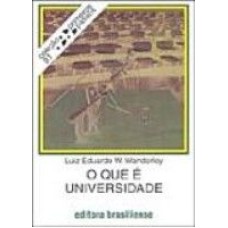 QUE E UNIVERSIDADE, O - PRIMEIROS PASSOS - 9