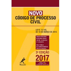 Novo código de processo civil: Lei n. 13.105, de 16 de março de 2015