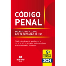 Código penal: decreto-lei n. 2.848, de 7 de dezembro de 1940