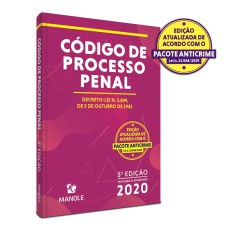 Código de processo penal: decreto-lei n. 3.689, de 3 de outubro de 1941