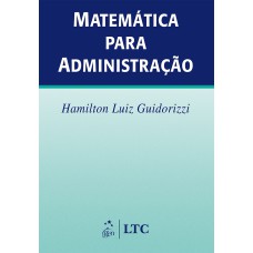 MATEMÁTICA PARA ADMINISTRAÇÃO