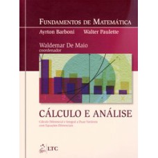 FUND.DE MATEMÁTICA CALC.E ANÁLISE-CALC.DIFERENCIAL E INTEGRAL A DUAS VARIÁVEIS COM EQ.DIFERENCIAIS