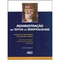 ADMINISTRAÇÃO NO SETOR DE HOSPITALIDADE - EXERCÍCIOS