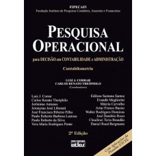 PESQUISA OPERACIONAL PARA DECISAO EM CONTABILIDADE E ADMINISTRACAO