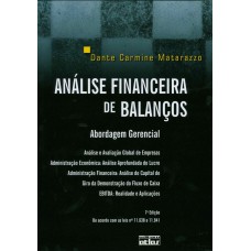 ANÁLISE FINANCEIRA DE BALANÇOS - ABORDAGEM GERENCIAL