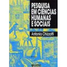 Pesquisa em ciências humanas e sociais