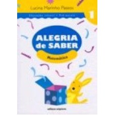 ALEGRIA DE SABER - MATEMATICA - VOL. 01