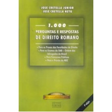 1000 PERGUNTAS E RESPOSTAS DE DIREITO ROMANO