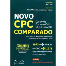 NOVO CPC - COMPARADO - CÓDIGO DE PROCESSO CIVIL LEI 13.105/2015