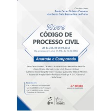 NOVO CÓDIGO DE PROCESSO CIVIL - ANOTADO E COMPARADO