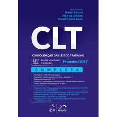 CLT - CONSOLIDACAO DAS LEIS DO TRABALHO