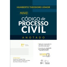 NOVO CÓDIGO DE PROCESSO CIVIL - ANOTADO