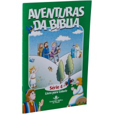 SÉRIE AVENTURAS DA BÍBLIA - SÉRIE 4 - LIVRO PARA COLORIR - TRADUÇÃO NOVOS LEITORES (TNL) - VOL. 4