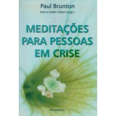 MEDITAÇÕES PARA PESSOAS EM CRISE