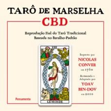 Tarô de marselha cbd: reprodução fiel do tarô tradicional baseada no baralho-padrão.