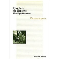 Das leis do espírito: florilégio filosófico