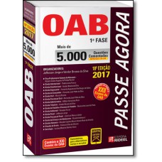 PASSE AGORA - 5.000 QUESTOES COMENTADAS DA OAB 1ª FASE