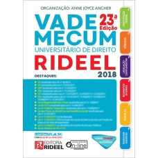 VADE MECUM UNIVERSITÁRIO DE DIREITO RIDEEL 2018