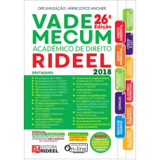 VADE MECUM ACADEMICO DE DIREITO RIDEEL 2018