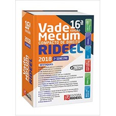 VADE MECUM COMPACTO DE DIREITO - 2 SEMESTRE 2018