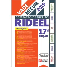 VADE MECUM COMPACTO DE DIREITO RIDEEL - 17ª EDIÇÃO