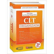 CLT ORGANIZADA - COLEÇÃO EXAME DE ORDEM