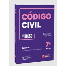 CÓDIGO CIVIL - CC DE BOLSO - 2024 RIDEEL