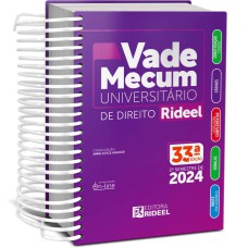 VADE MECUM UNIVERSITÁRIO DE DIREITO RIDEEL - 33º EDIÇÃO - 2024