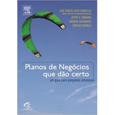 PLANOS DE NEGOCIOS QUE DAO CERTO - UM GUIA PARA PEQUENAS EMPRESAS - 8