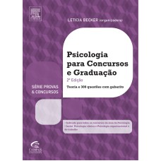 PSICOLOGIA PARA CONCURSOS E GRADUAÇÃO, 2ª EDIÇÃO