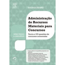 ADMINISTRAÇÃO DE RECURSOS MATERIAIS PARA CONCURSOS