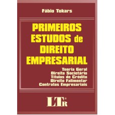 PRIMEIROS ESTUDOS DE DIREITO EMPRESARIAL - 1