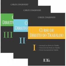 CURSO DE DIREITO DO TRABALHO - VOLS I, II E III - 1